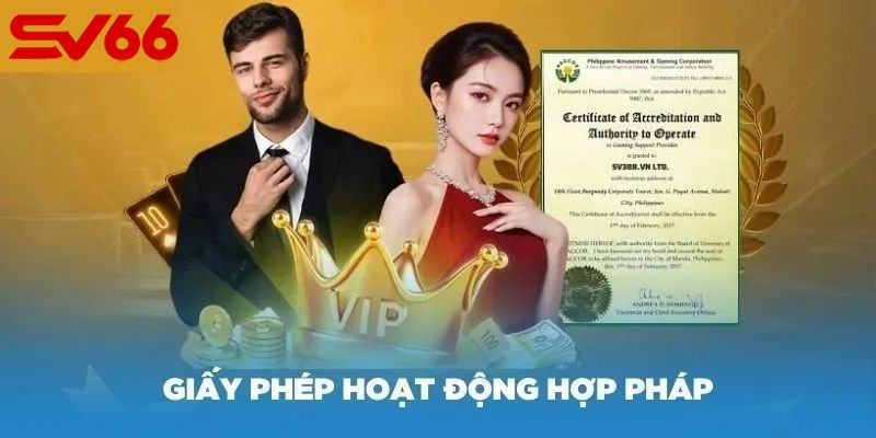 Kiểm chứng giấy phép hoạt động hợp lệ