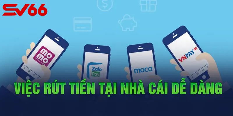 Quy trình rút tiền SV66 nhanh chóng hiệu quả